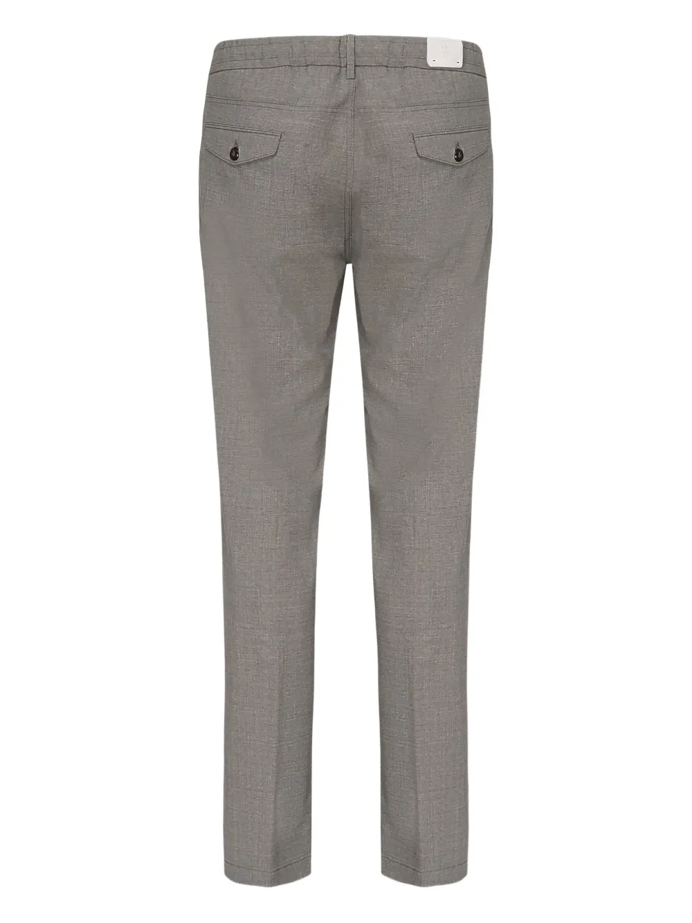 Eleventy pleated drawstring trousers - Grijs