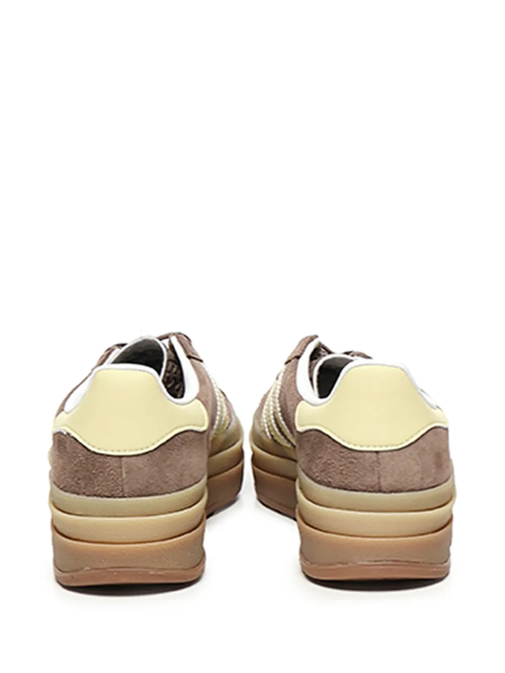 adidas Originals Gazelle Bold suede sneakers Neutrals