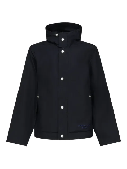 Stone Island 4100059 hooded snap-button jacket