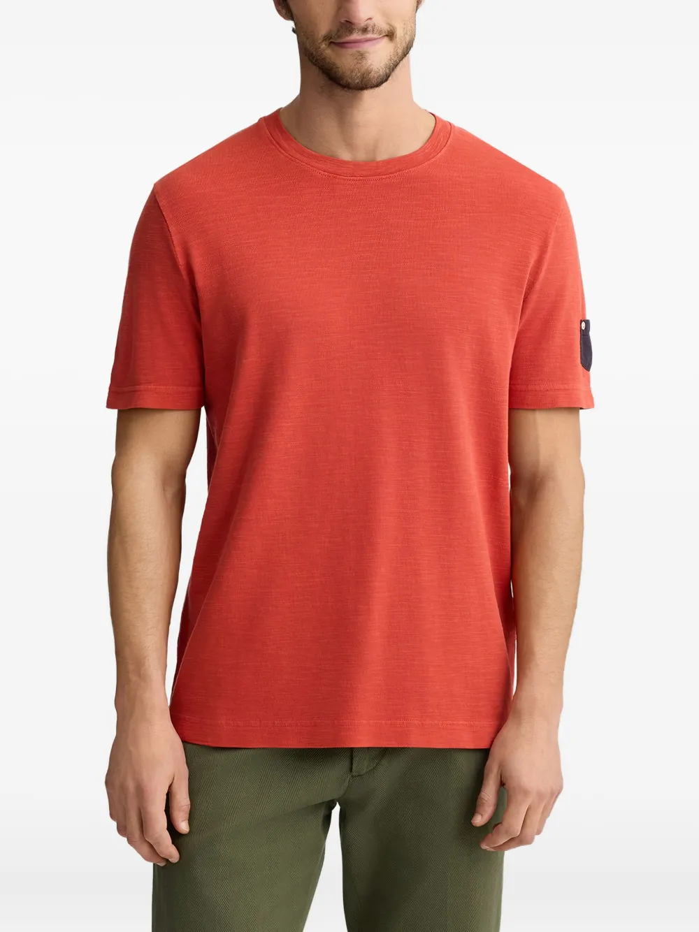 LIU JO patch-pocket T-shirt Rood