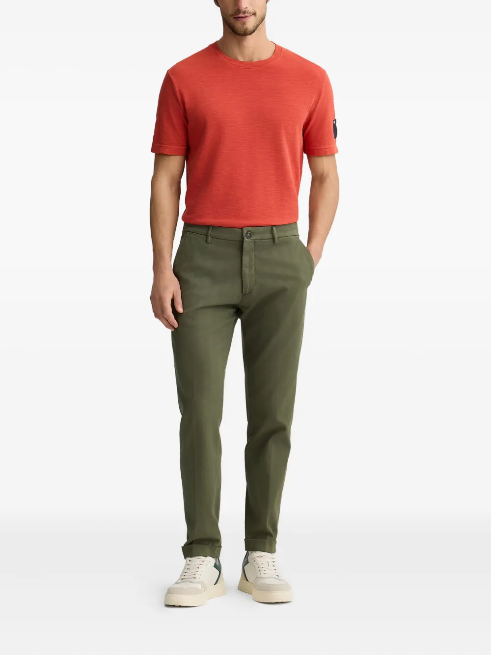 LIU JO patch-pocket T-shirt - Rood