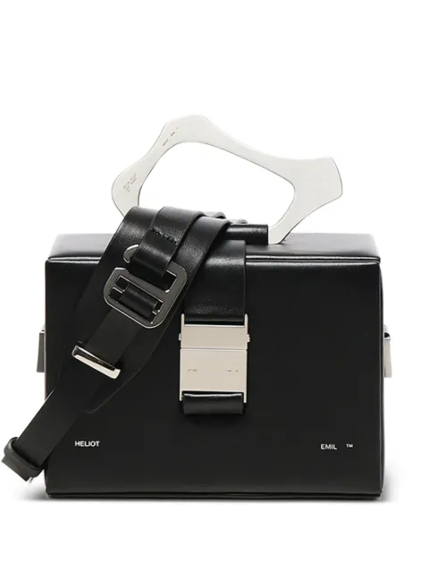 HELIOT EMIL Solely box-shaped leather bag