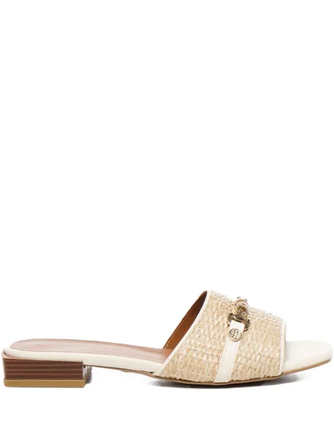 V°73 Esther woven chain-embellished sandals