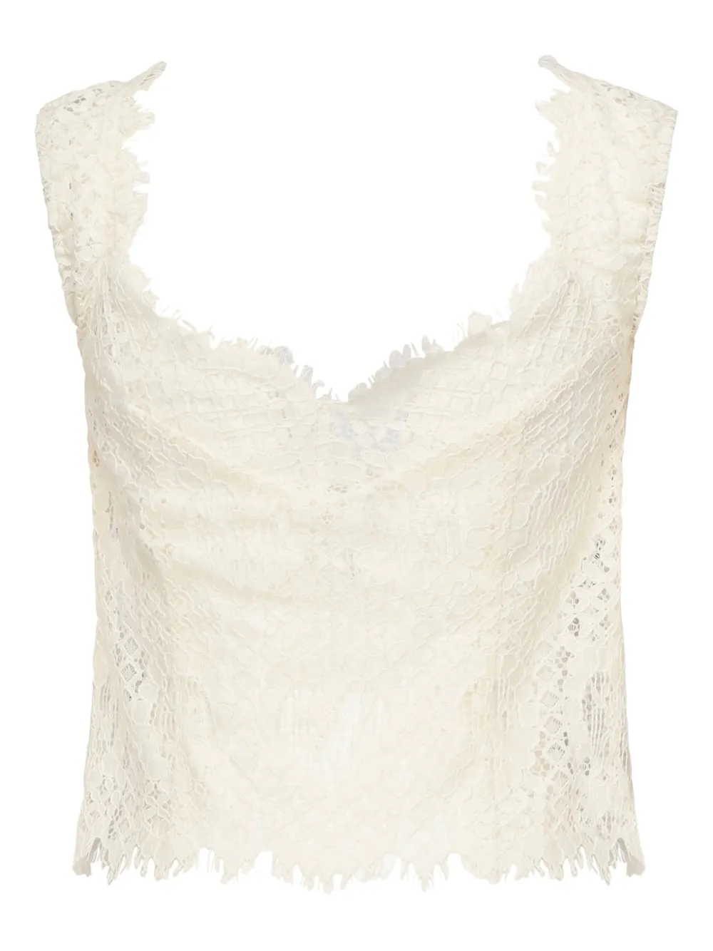 For Love And Lemons crochet-lace buttoned-up top | Shirts | Image 2