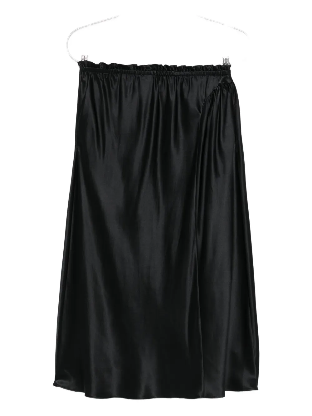 Simone Rocha ruffled silk skirt - Nero