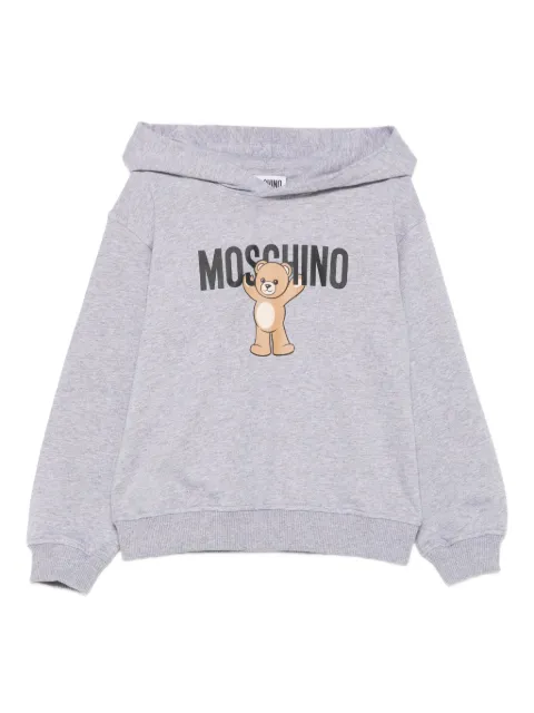 Moschino Kids hoodie con motivo Teddy Bear