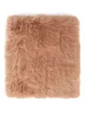 V°73 faux fur-panelled stole - Neutrals
