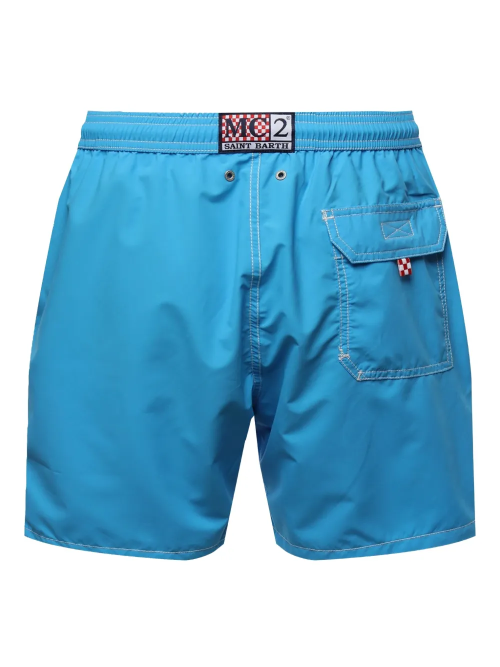 MC2 Saint Barth drawstring-waist swim shorts Blauw