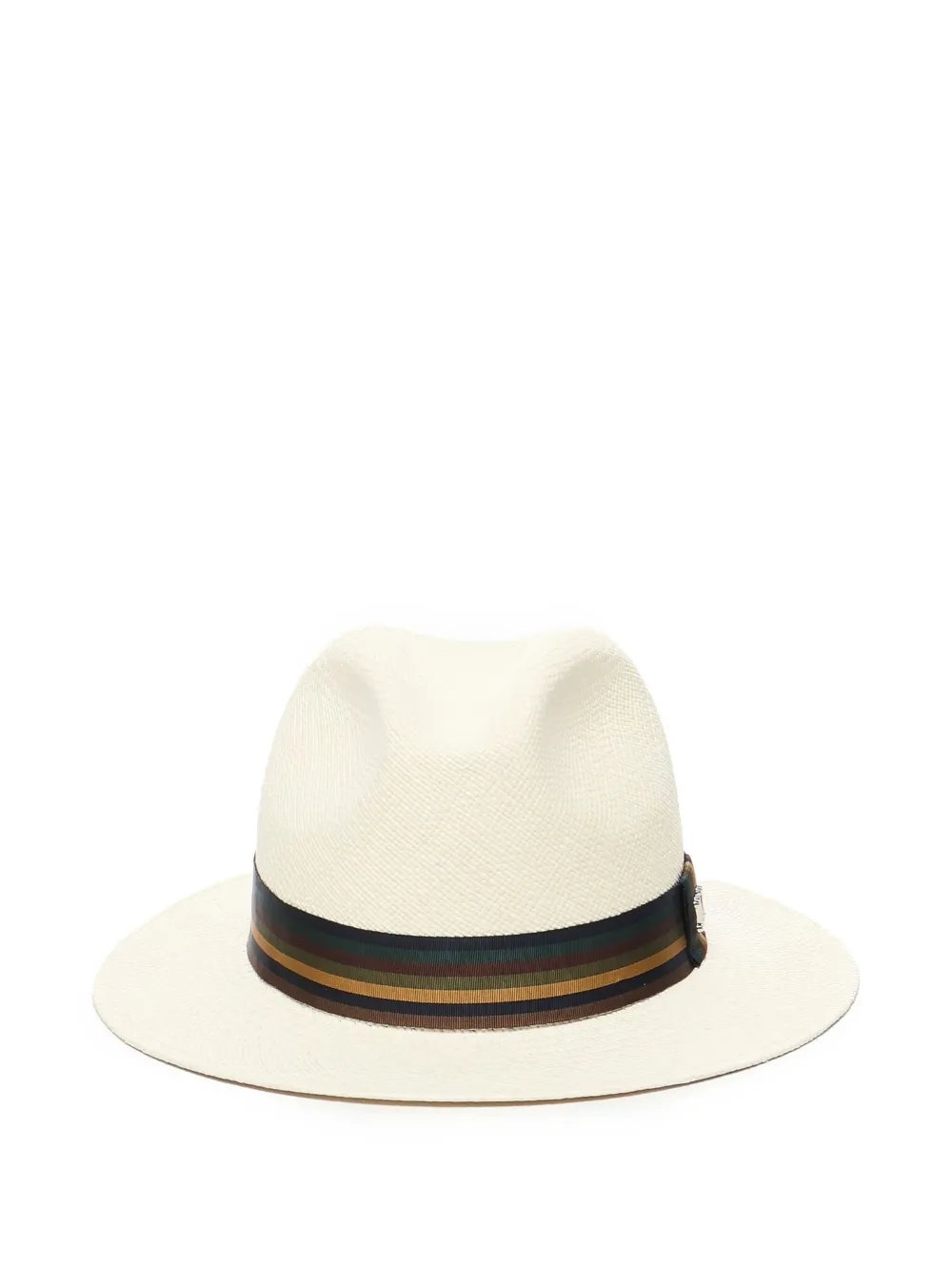 Max Mara Rodesia panama hoed met brede rand Wit