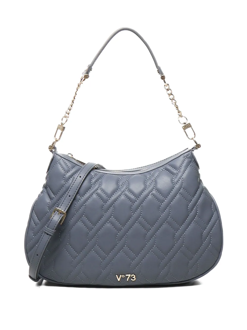 V°73 matelassé chain shoulder bag - ブルー V°73 matelassé chain shoulder bag - ブルー