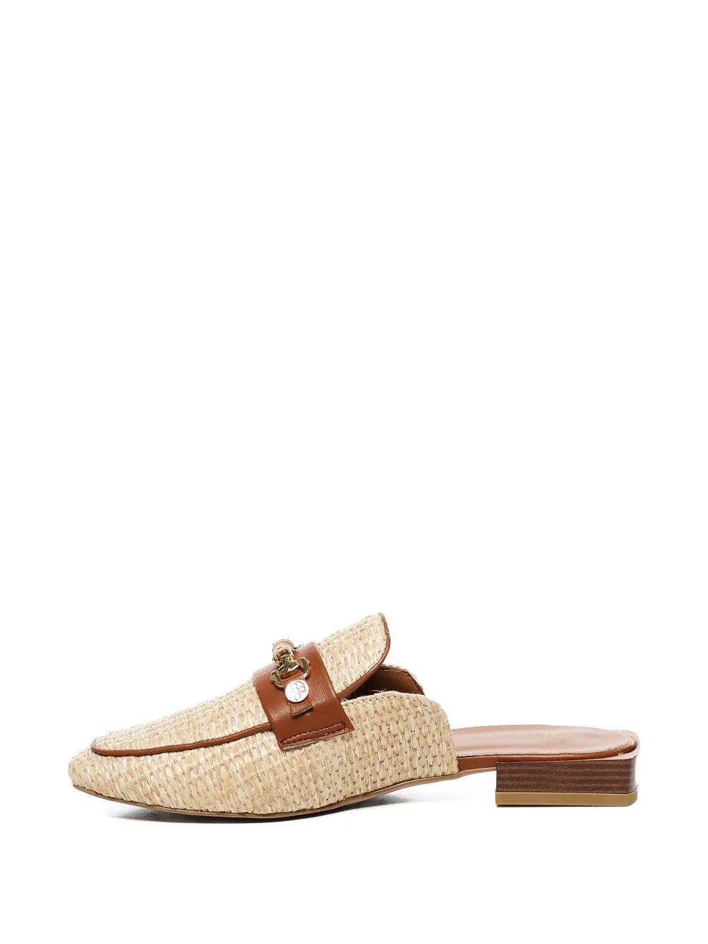V°73 mules Esther à design tissé | mules plates | Image 2