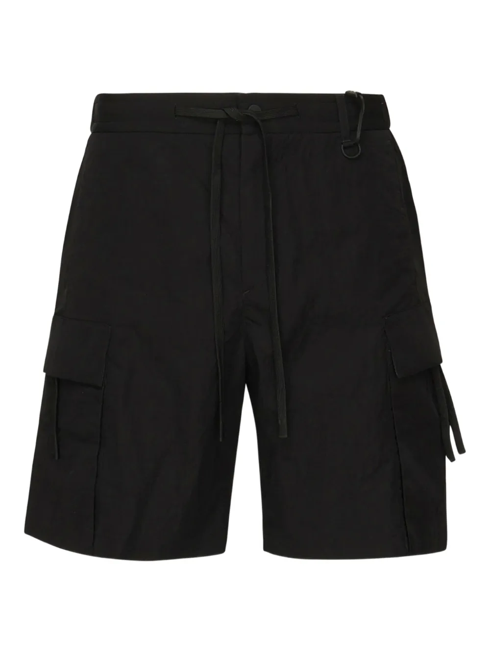 Herno Shorts met cargozak Zwart