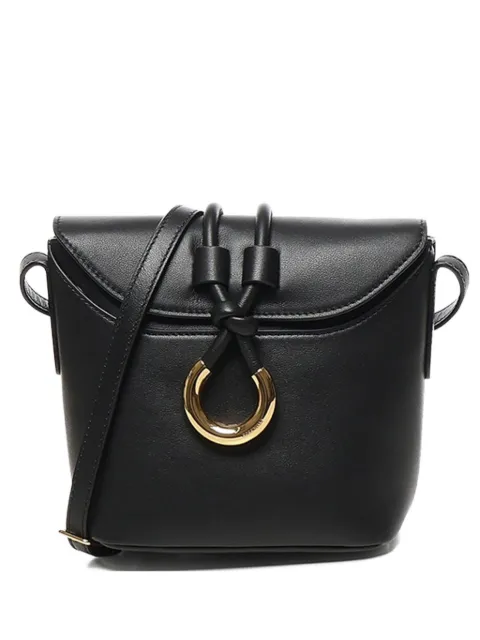 Coccinelle knotted-detail leather shoulder bag