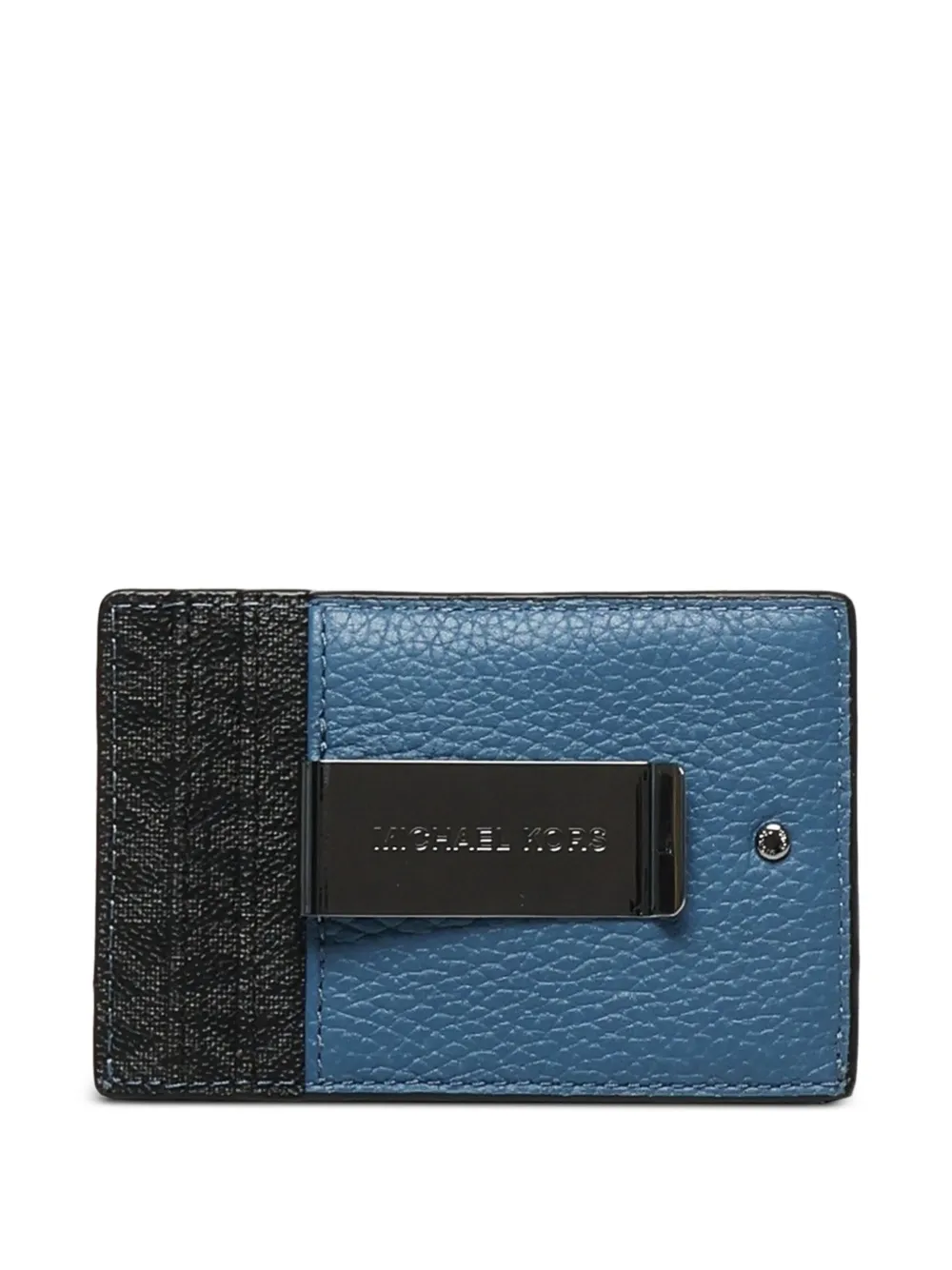 Michael Kors Hudson Bifold Peeble leather monogram cardholder | Image 2