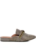 Kurt Geiger London eagle head flat mules - Neutrals