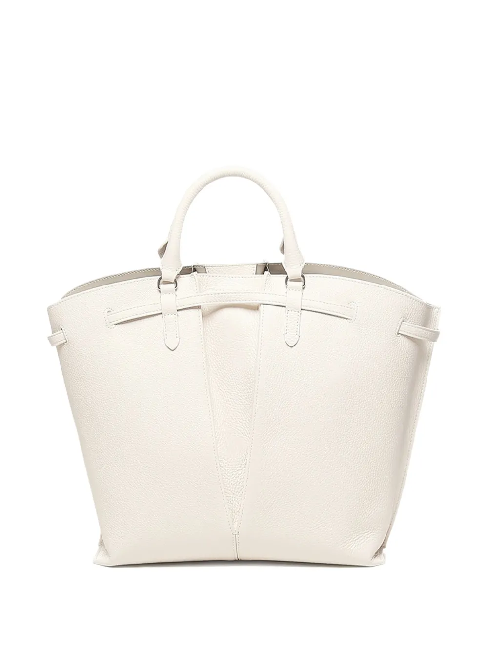 Coccinelle Flores leren shopper Beige