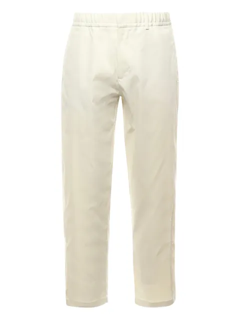 Herno elastic-waist side-pocket trousers