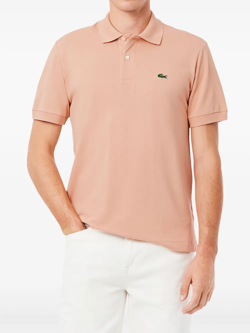 Lacoste ショートスリーブ ポロシャツ - ピンク Lacoste ショートスリーブ ポロシャツ - ピンク