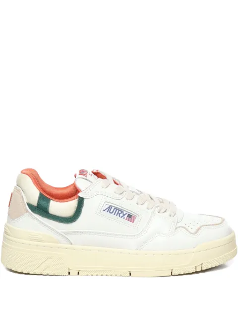 Autry leather suede trainers
