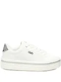 LIU JO logo-detail platform sneakers - White