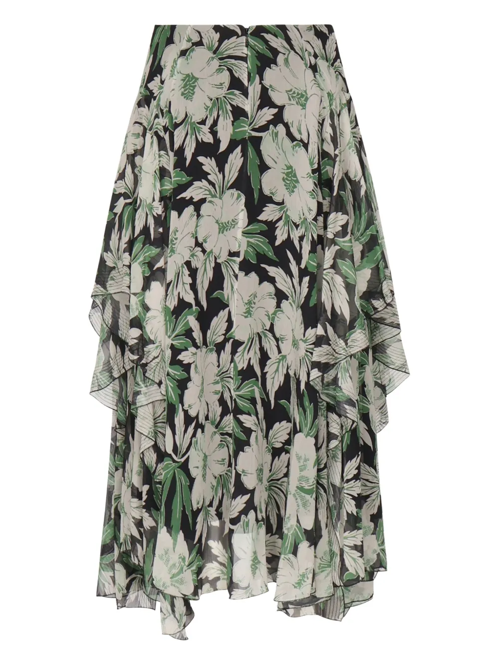 LOEWE Rok met ruches Groen