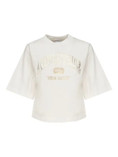 PINKO logo-print short-sleeve T-shirt