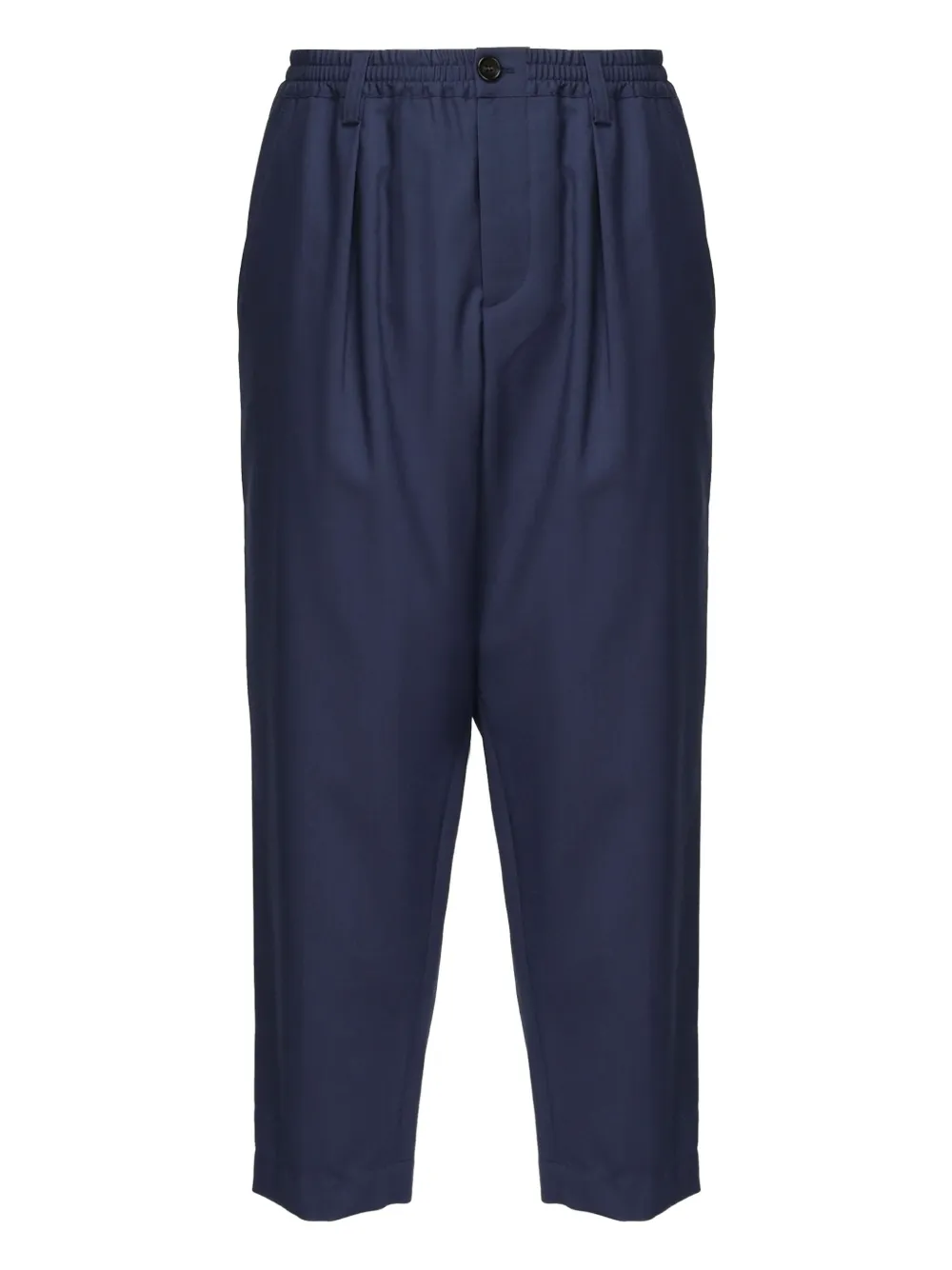 Marni pleated drawstring trousers | Blue | Image 1