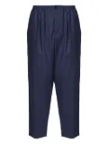 Marni pleated drawstring trousers - Blue