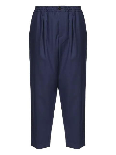 Marni pleated drawstring trousers