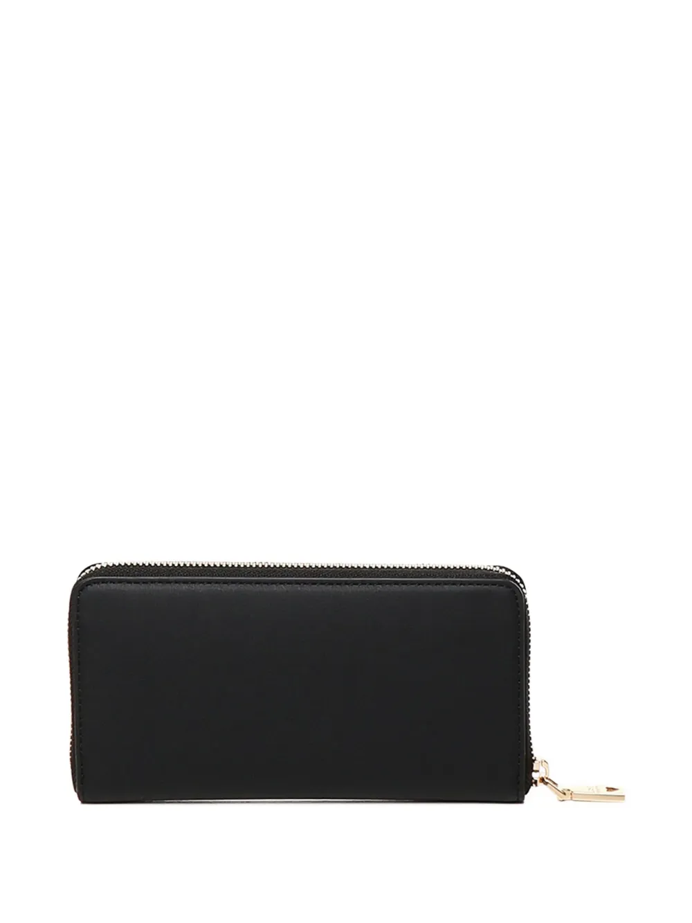 Love Moschino Portemonnee met logoplakkaat - Zwart