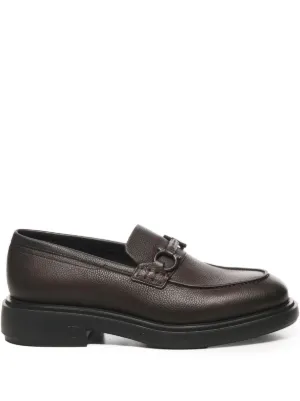 Ferragamo ガンチーニ ドライビングシューズ | ブラウン | FARFETCH JP