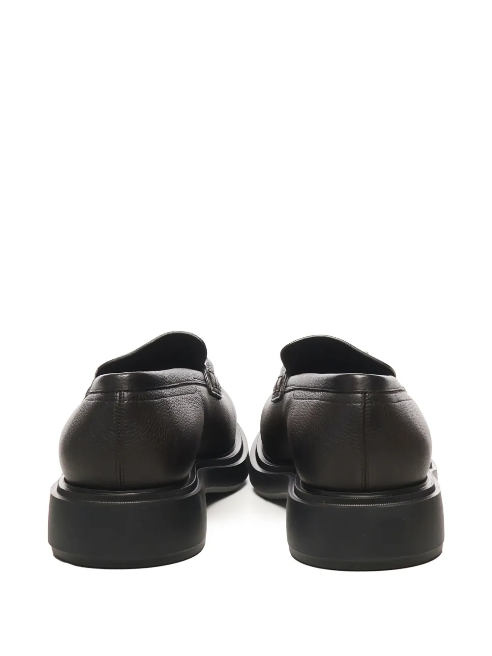 Ferragamo Gancini-detail loafers Brown