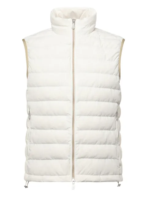 Eleventy quilted zip-front gilet