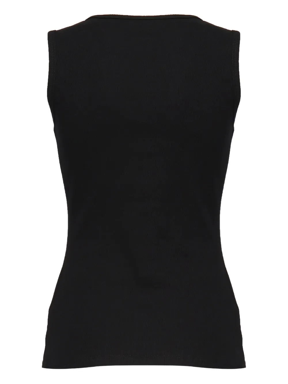 Magda Butrym Tanktop met crochet-detail Zwart