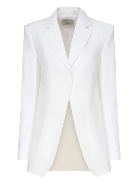 Max Mara concealed-fastening blazer