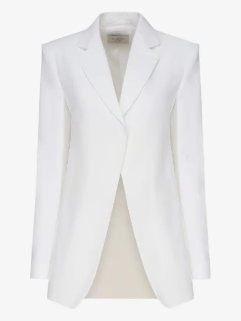 Max Mara Blazer mit verdecktem Verschluss