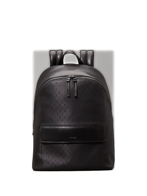 Calvin Klein monogram logo backpack