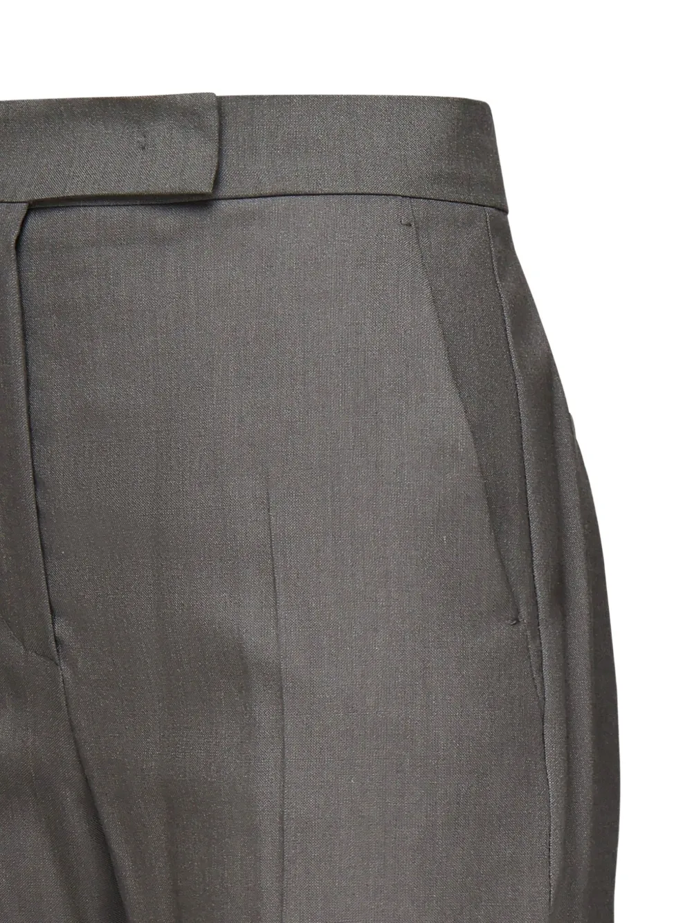 Max Mara Turbigo side-pocket zip-fly trousers Grijs