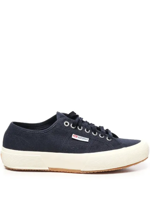 Superga lace-up canvas sneakers