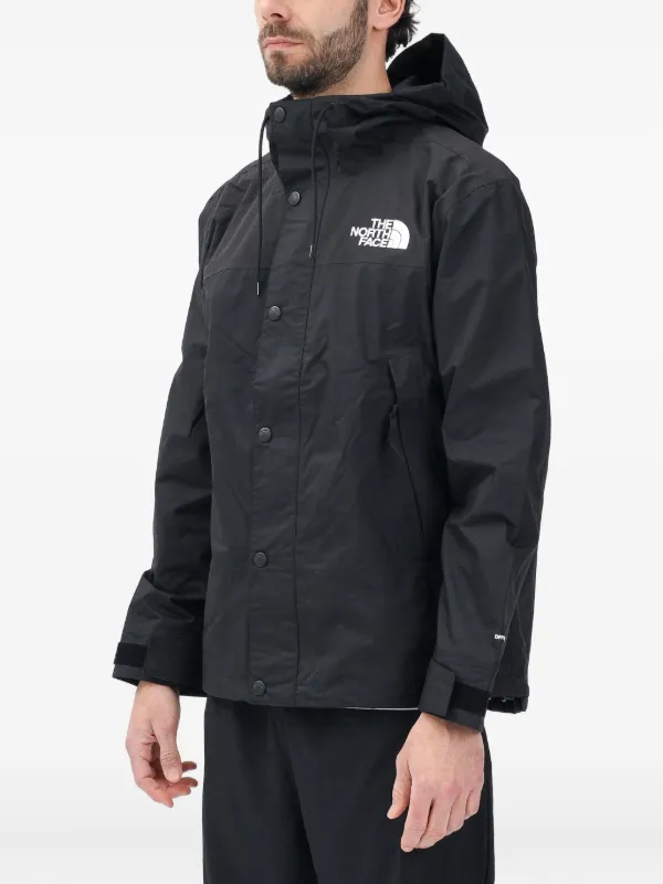The North Face Hooded button-fastening Jacket | Black | FARFETCH