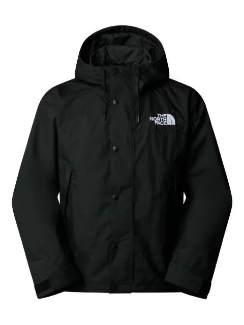 The North Face hooded button-fastening jacket