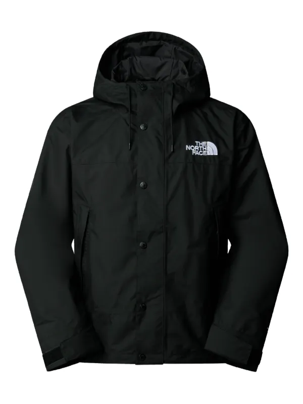 The North Face Hooded button-fastening Jacket | Black | FARFETCH JO