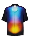 Casablanca gradient-effect shirt - Blue