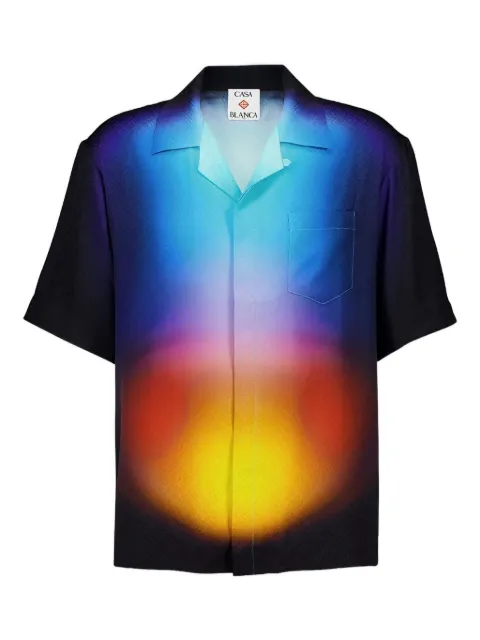 Casablanca gradient-effect shirt