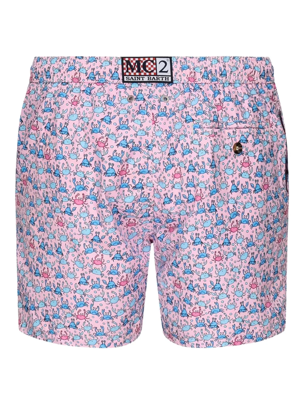 MC2 Saint Barth Lighting crab-print swim shorts Roze