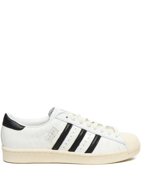 adidas Originals Superstar 3-Stripes leather sneakers