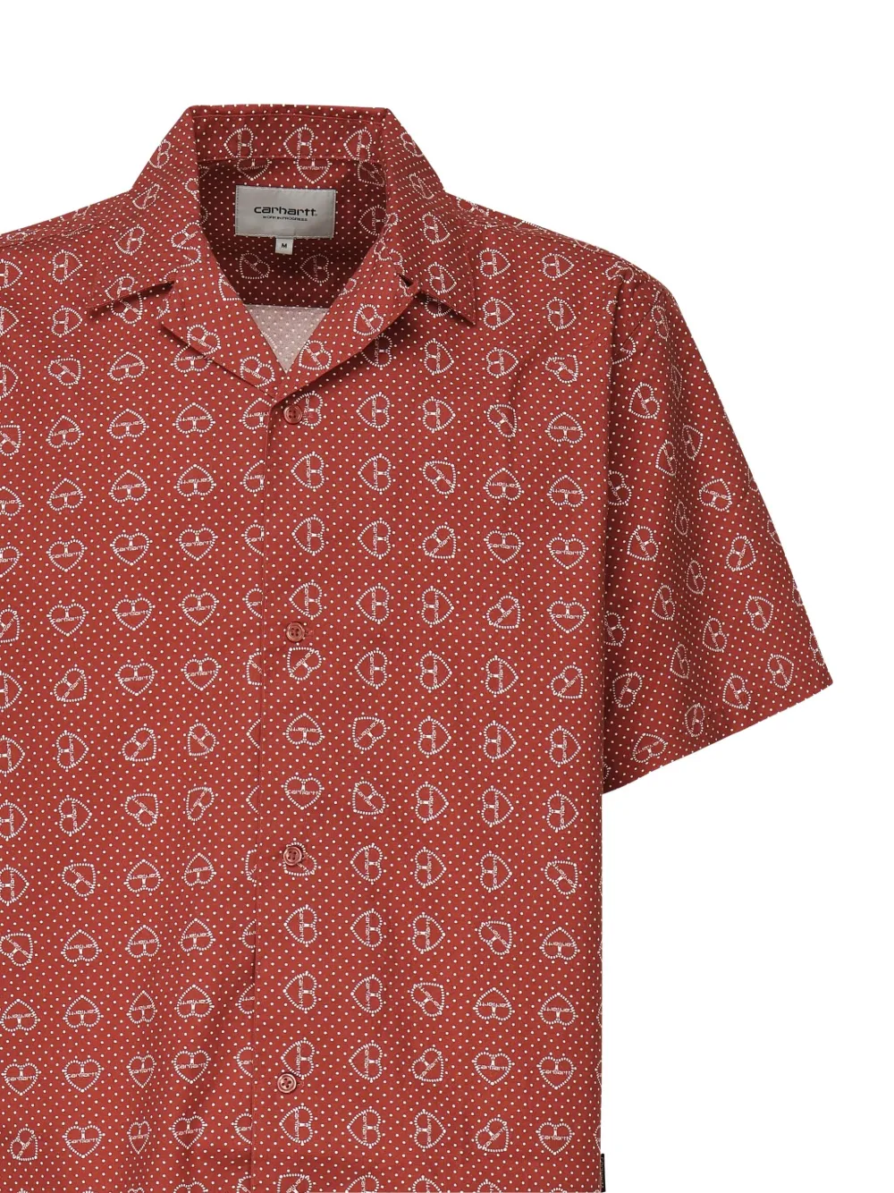 Carhartt WIP Overhemd met print Rood