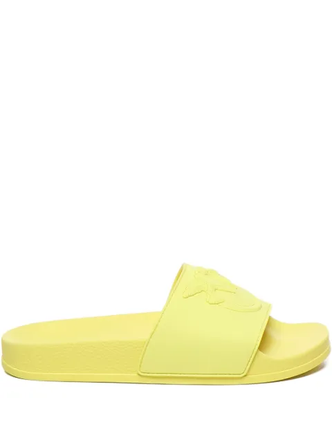 PINKO embossed-logo slides