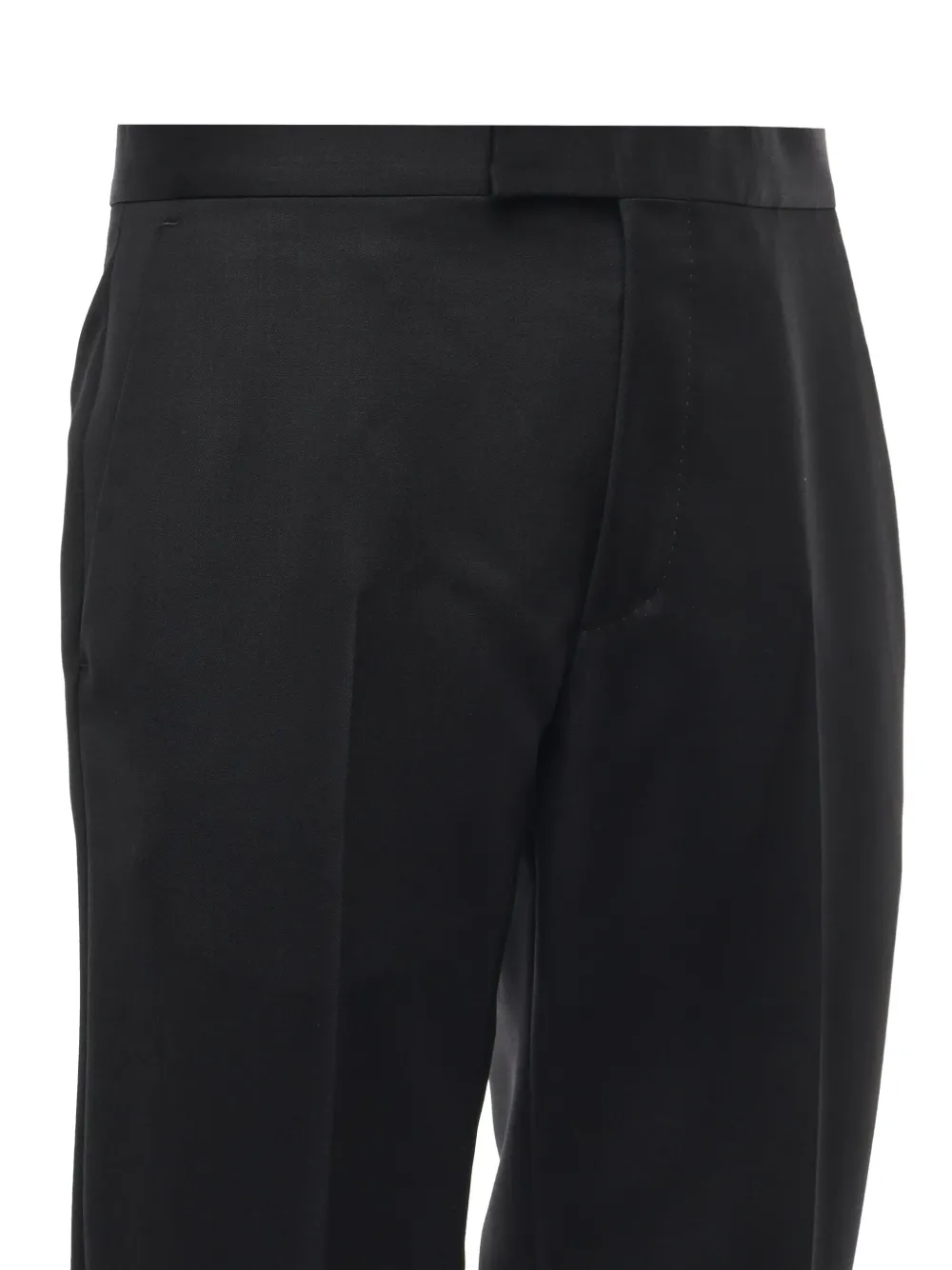 Zegna single-breasted suit Zwart