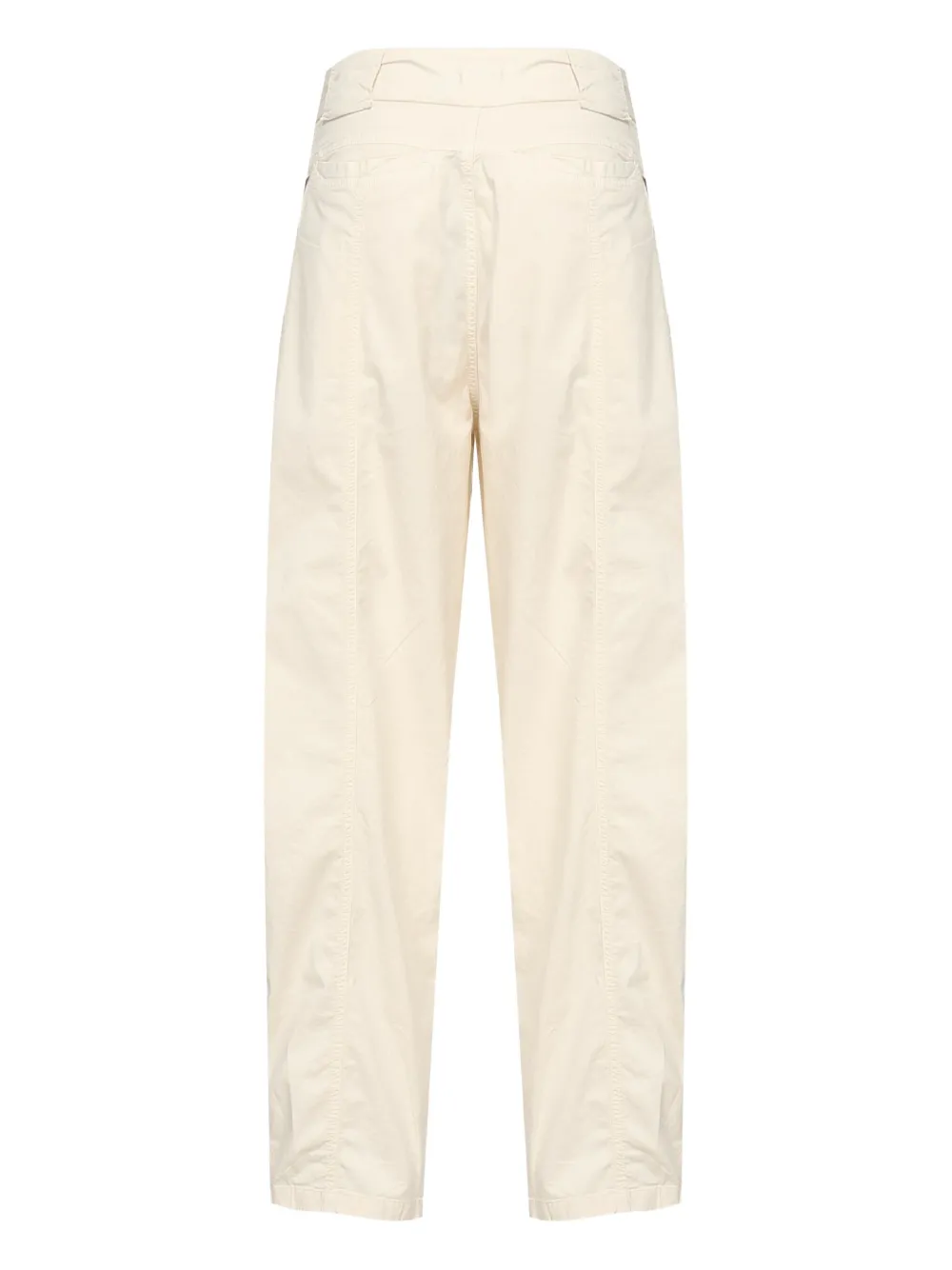 PINKO high-waist pleated trousers Beige